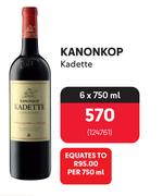 Kanonkop Kadette-6 x 750ml
