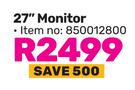 Acer 27" Monitor