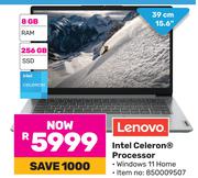 Lenovo 15.6"(39cm) Intel Celeron Processor