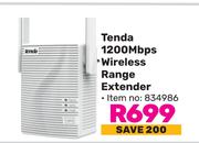 Tenda 1200Mbps Wireless Range Extender