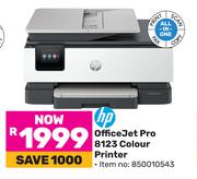 Hp Office Jet Pro 8123 Colour Printer 