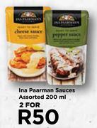 Ina Paarman Sauces Assorted-For 2 x 200ml