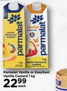 Parmalat Vanilla Or EasyGest Vanilla Custard-1Kg Each