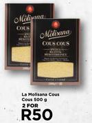 La Molisana Cous Cous-For 2 x 500g