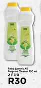 Food Lover's All Purpose Cleaner-For 2 x 750ml