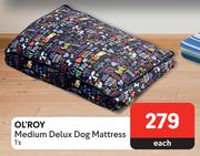 Ol'Roy Medium Delux Dog Mattress-1's Each