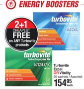 Turbovite Excel Or Vitality-20 Sachets Assorted Each