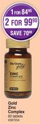 Gold Zinc Complex-For 1 x 60 Tablets