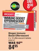 Biogen Immuno Boost Effervescent-2 x 10 Effervescent Tablets