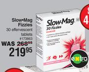 Slow*Mag Fizzies-30 Effervescent Tablets