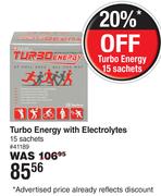 Turbo Energy With Electrolytes-15 Sachets