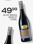 Olive Brook Merlot-750ml