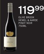 Olive Brook Hemel & Aarde Pinot Noir-750ml