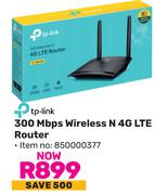 TP-Link 300 Mbps Wireless N 4G LTE Router