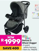 Little One Deluxe 3 Wheel Jogger