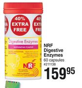 NRF Digestive Enzymes 60 Capsules