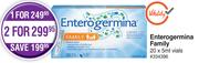 Enterogermina Family 20 x 5ml Vials-For 1