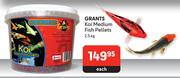 Grants Koi Medium Fish Pellets-2.5Kg Each