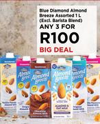 Blue Diamond Almond Breeze Assorted-For Any 3 x 1L