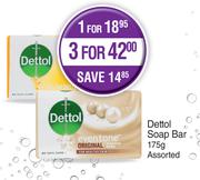 Dettol Soap Bar Assorted-175g