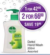 Dettol Hand Wash Assorted-200ml
