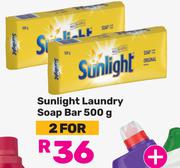 Sunlight Laundry Soap Bar-For 2 x 500g