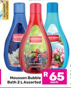 Mousson Bubble Bath Assorted-2L Each