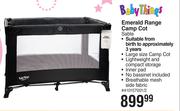Baby Things Emerald Range Camp Cot Sable
