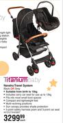 Titanium Baby Navaho Travel System Black Or Grey-Each