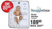 Snuggletime Photo Blanket