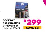 Donnay Ace Complete 2 Player Set