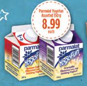 Parmalat Yogofun Assoted-350g Each