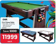 GNM 3-In-1 Game Table-Each