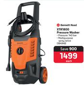 Bennett Read XTR1800 Pressure Washer