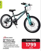 Raleigh 20" Delta 2.0 Mountain Bike