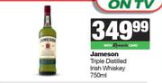 Jameson Triple Distilled Irish Whisky-750ml