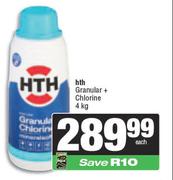HTH Granular+ Chlorine-4Kg Each