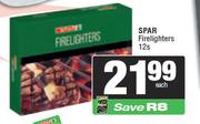 Spar Firelighters-12s Each