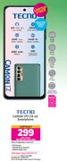 Tecno Camon 17P LTE 4G Smartphone-On 1GB Red Core More Data
