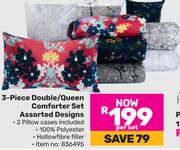 3-Piece Double/Queen Comfort Set (Assorted Designs)-Per Set
