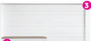 HK 152cm Headboard (White)