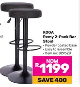 KOGA Remy 2-Pack Bar Stool