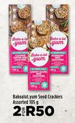 Bakealot Yum Seed Crackers Assorted-For 2 x 105g