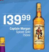 Captain Morgan Spiced Gold-750ml
