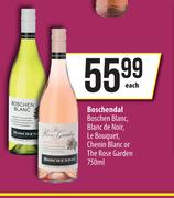 Boschendal Boschen Blanc, Blanc De Noir,Le Bouquet,Chenin Blanc Or The Rose Garden-750ml Each