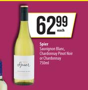 Spier Sauvignon Blanc,Chardonnay Pinot Noir Or Chardonnay-750ml Each