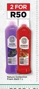 Nature Collection Foam Bath-For 2 x 1L