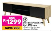 HK Ohio Entertainment Unit 1750mm