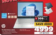 HP 15S Intel Celeron Laptop-On 2GB Data Price Plan