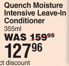 Aunt Jackie's Quench Moisture Intensive Leave-In Conditioner-355ml